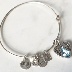 Alex and Ani Blue Stone